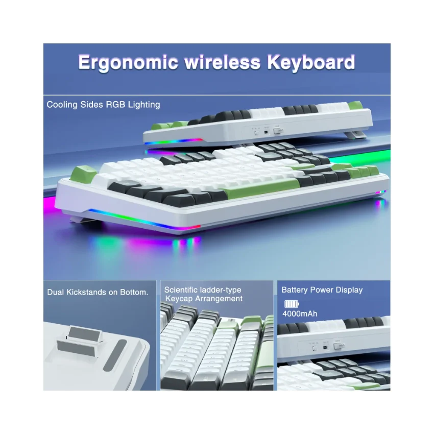 AULA F87 Mechanical Keyboard👉 Huge Clearance Sale - Image 11