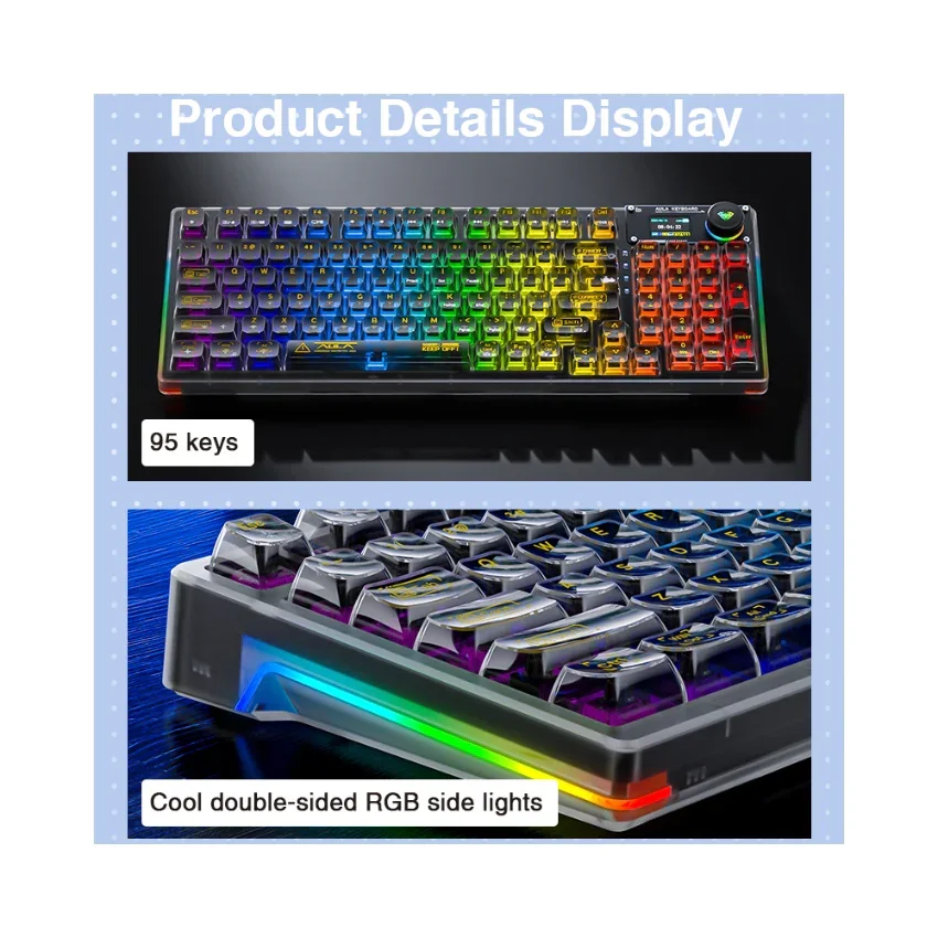 AULA F98 Pro Knob Version Keyboard - Image 10