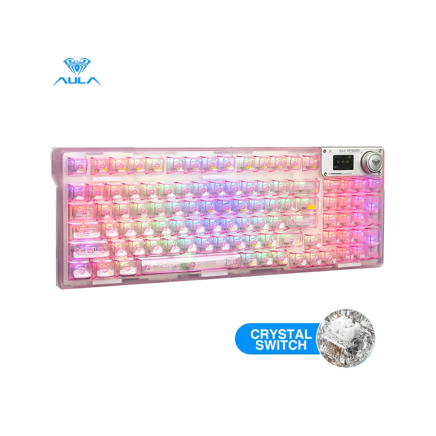 AULA F98 Pro Knob Version Keyboard - Image 3