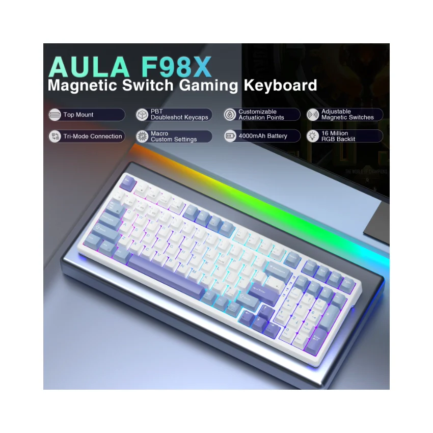 AULA F98X Magnetic Gaming Keyboard👉 Huge Clearance Sale - Image 11