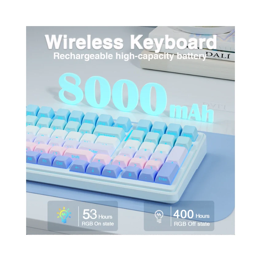 AULA F99 Tri-Mode Mechanical Keyboard👉 Huge Clearance Sale - Image 80