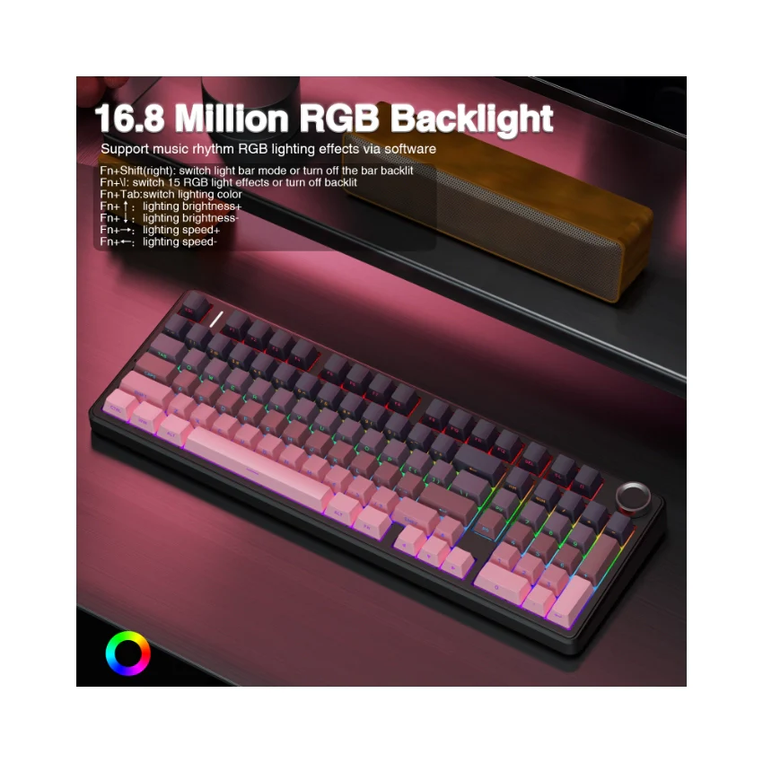 AULA F99 Pro Knob Mechanical Keyboard - Image 29