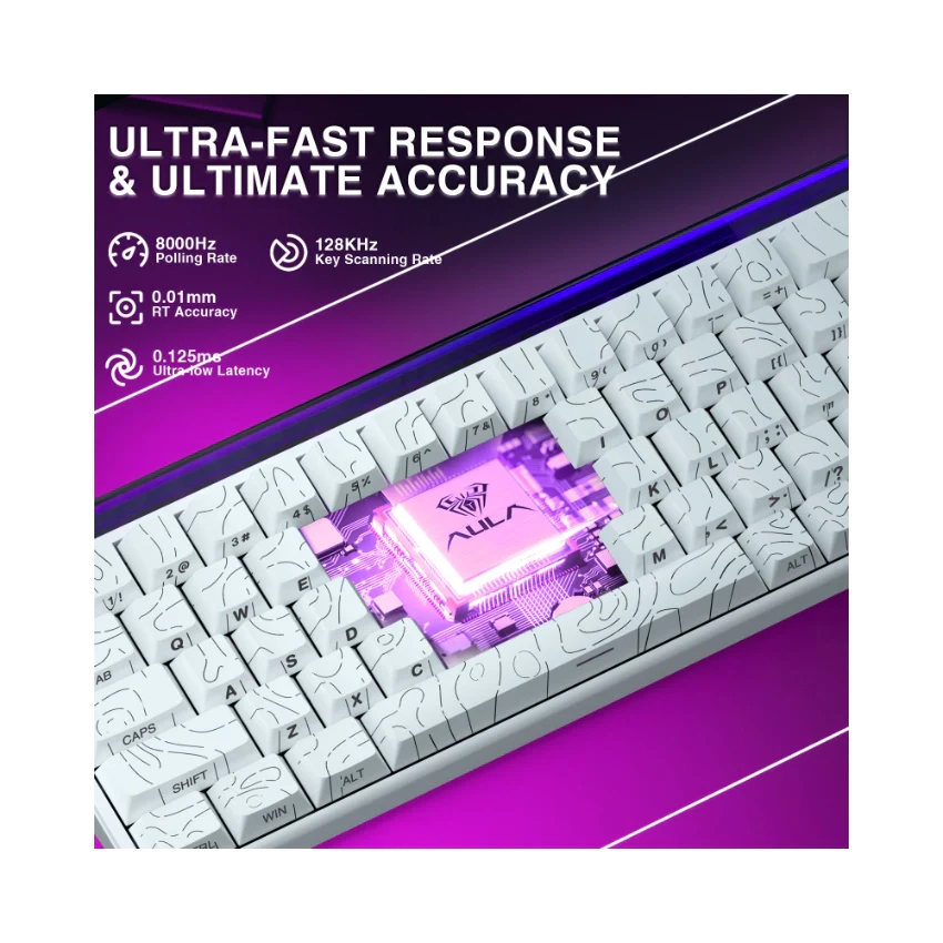 AULA Hero 68 HE Wired Magnetic Keyboard - Image 15