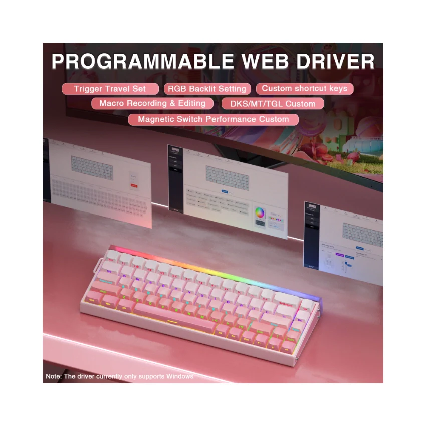 AULA Hero 68 HE Wired Magnetic Keyboard - Image 28