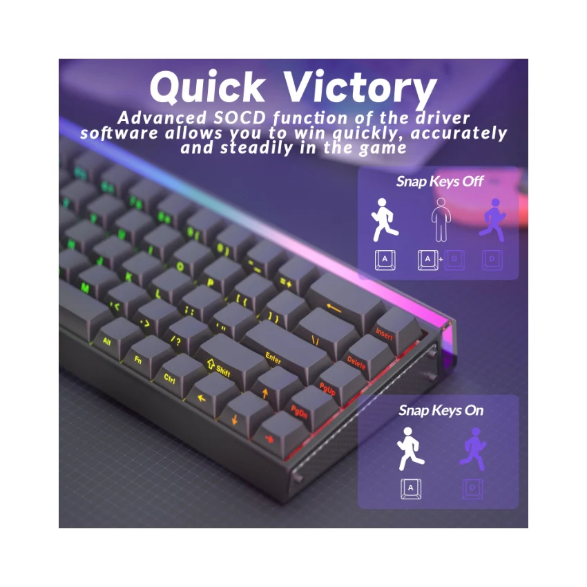 AULA Hero 68 HE Wired Magnetic Keyboard - Image 61
