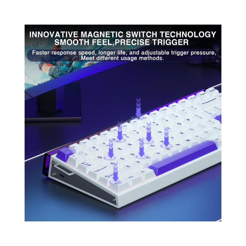 AULA Hero 84 HE Wired Magnetic Keyboard - Image 6