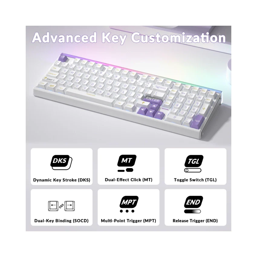 AULA Hero99 Wired Magnetic Gaming Keyboard - Image 18