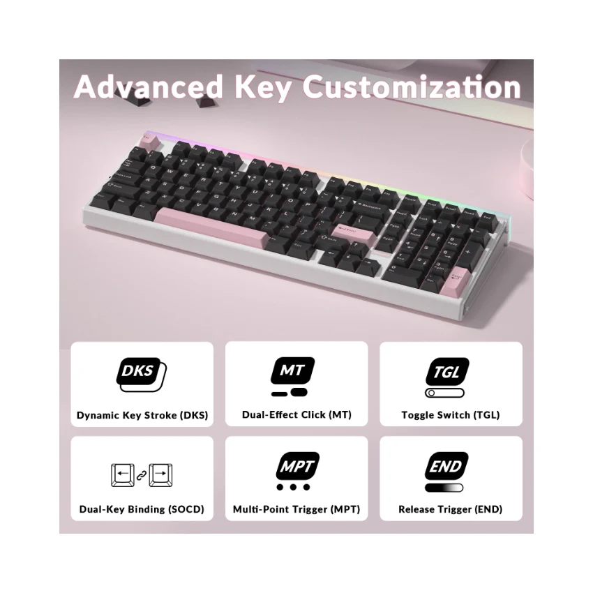 AULA Hero99 Wired Magnetic Gaming Keyboard - Image 28
