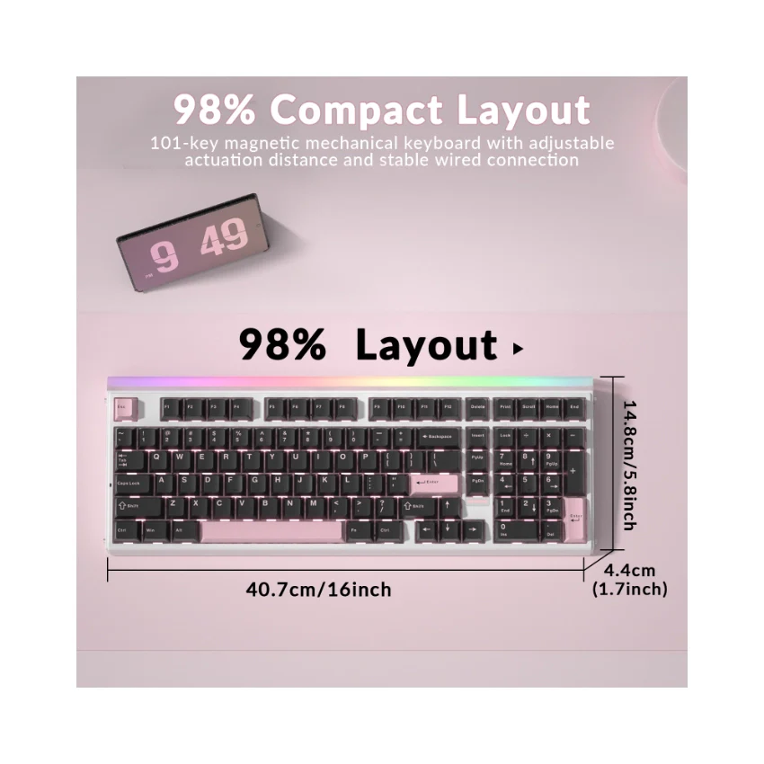AULA Hero99 Wired Magnetic Gaming Keyboard - Image 29