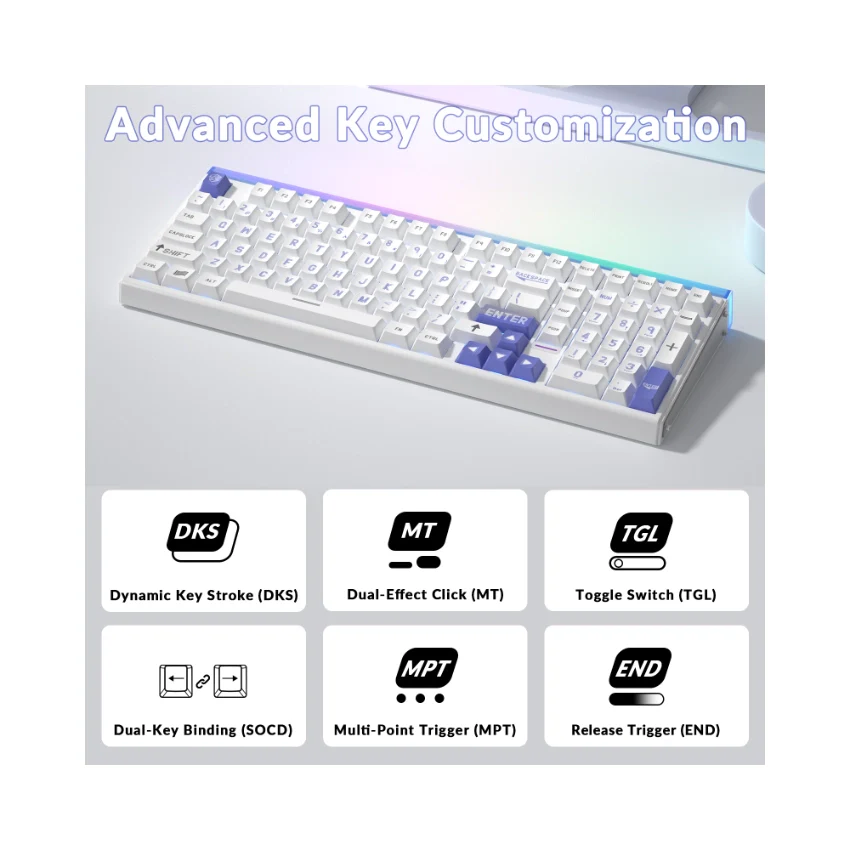 AULA Hero99 Wired Magnetic Gaming Keyboard - Image 8