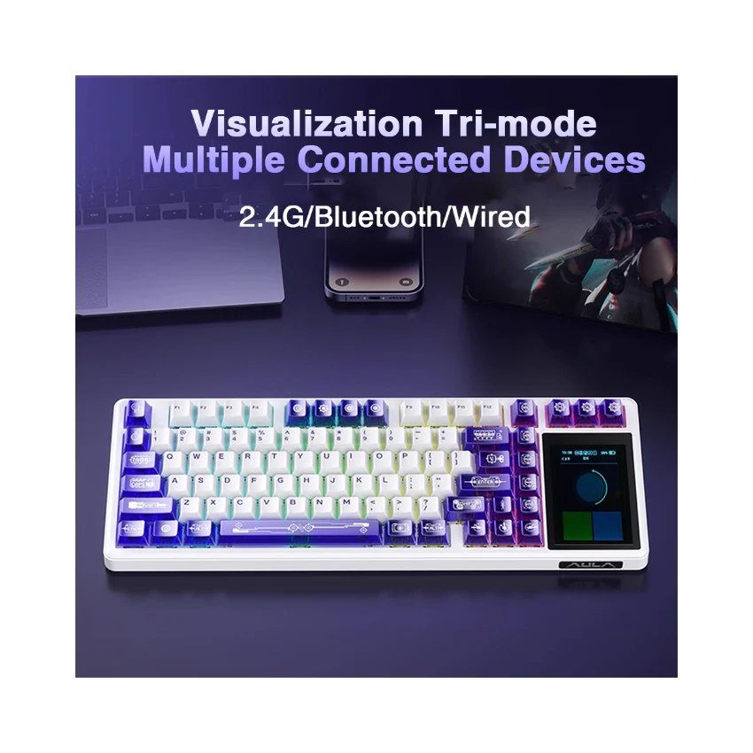 AULA L99 Smart-Screen Mechanical Keyboard - Image 7