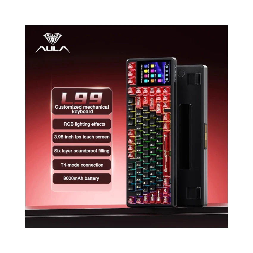 AULA L99 Smart-Screen Mechanical Keyboard - Image 8