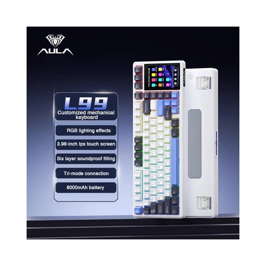 AULA L99 Smart-Screen Mechanical Keyboard - Image 9