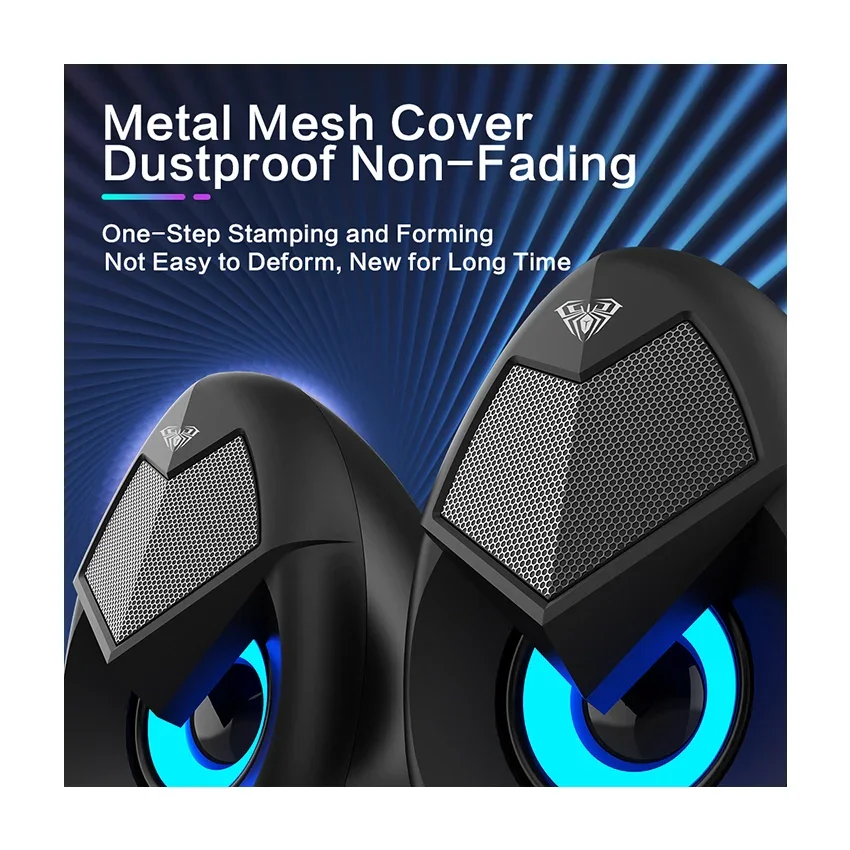 AULA N69 USB Wired Stereo Gaming Speakers - Image 8