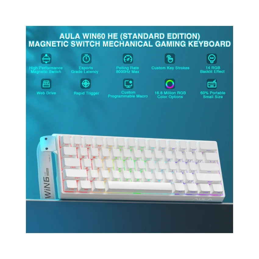AULA WIN60 HE Wired Magnetic Keyboard - Image 10