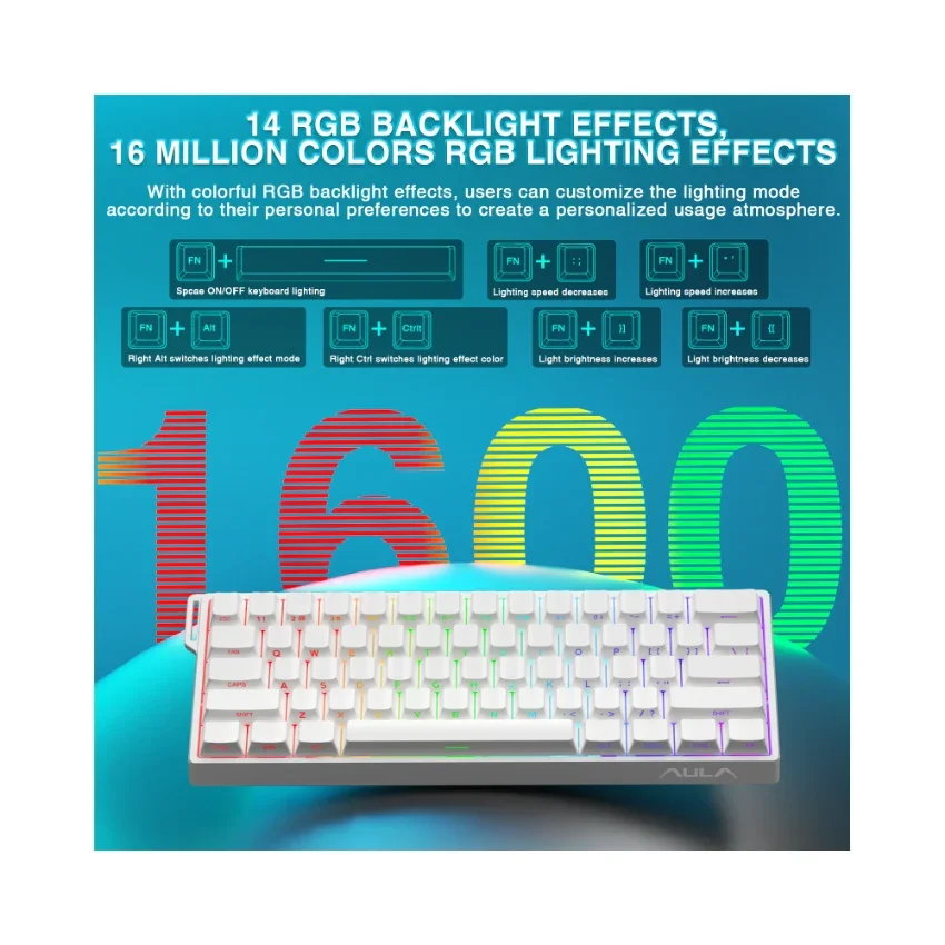 AULA WIN60 HE Wired Magnetic Keyboard - Image 15