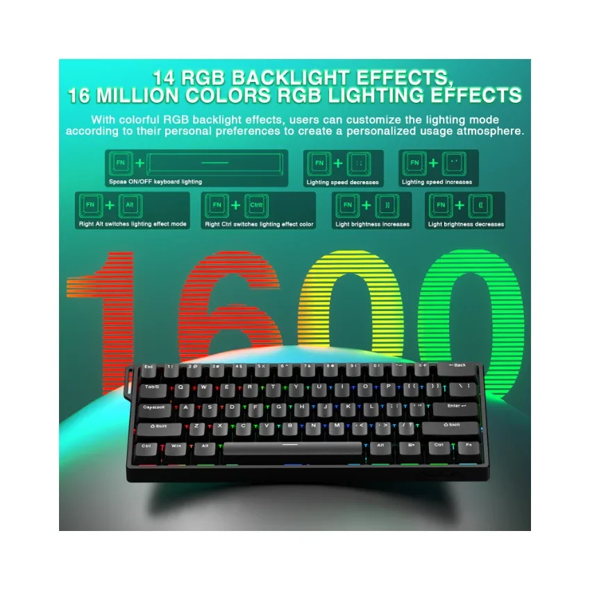 AULA WIN60 HE Wired Magnetic Keyboard - Image 47