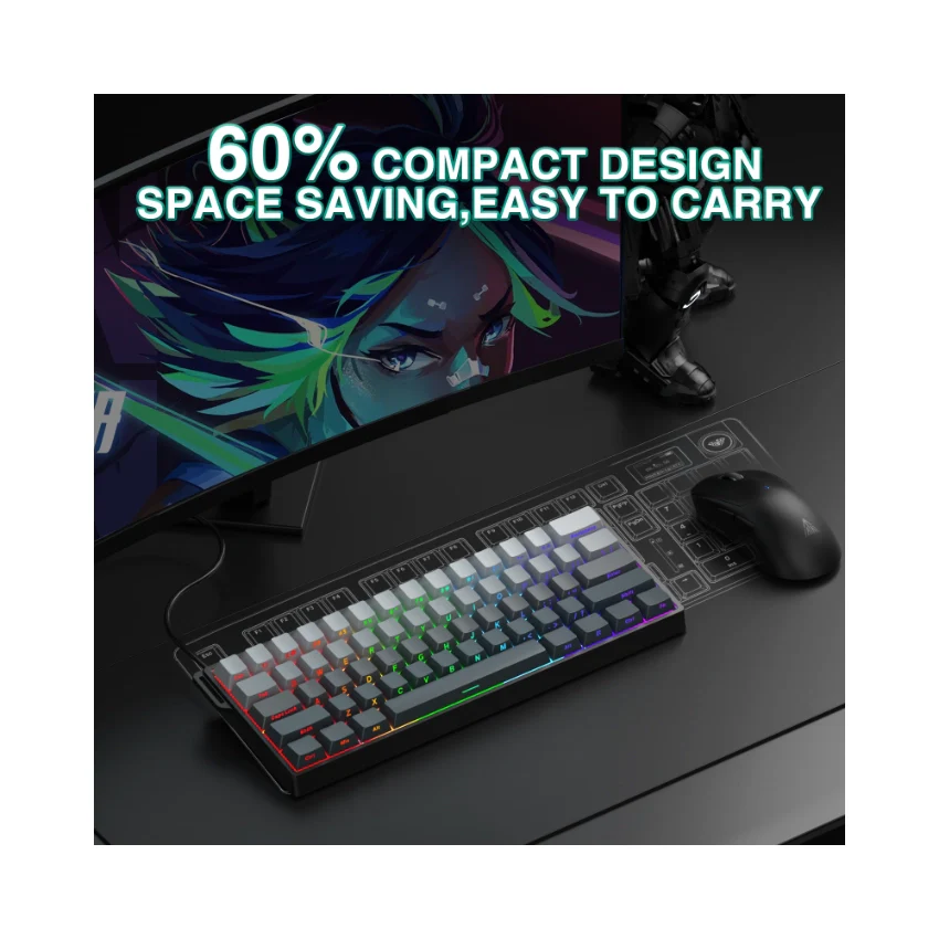 AULA WIN60 HE Wired Magnetic Keyboard - Image 53