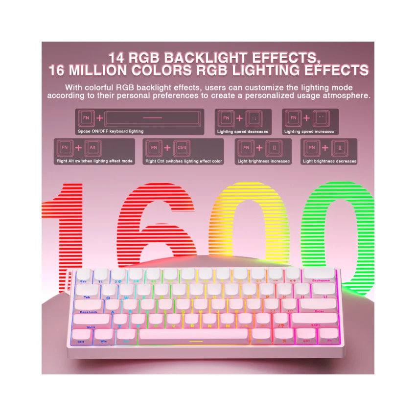 AULA WIN60 HE Wired Magnetic Keyboard - Image 63
