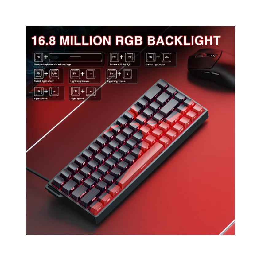 AULA WIN68 HE Wired Magnetic Keyboard - Image 26