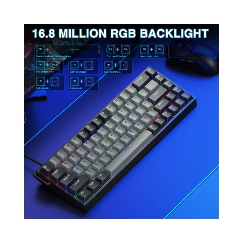 AULA WIN68 HE Wired Magnetic Keyboard - Image 30
