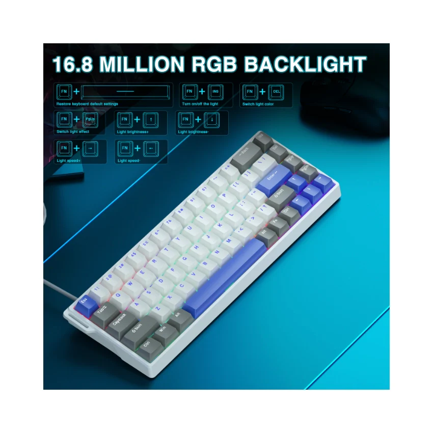 AULA WIN68 HE Wired Magnetic Keyboard - Image 39