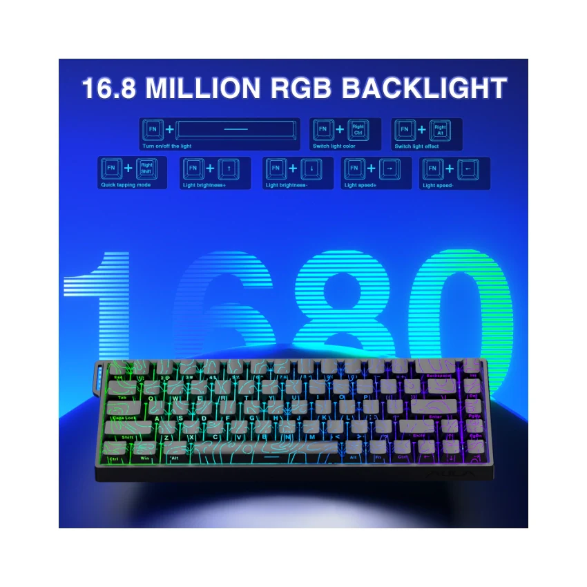 AULA WIN68 HE Wired Magnetic Keyboard - Image 63